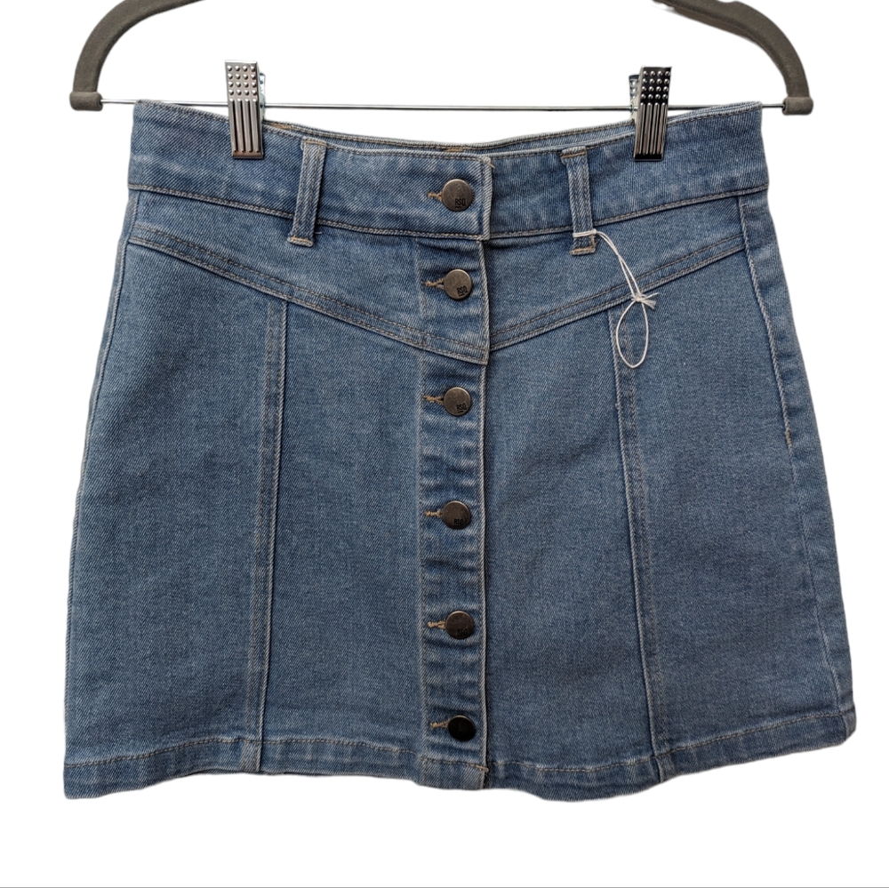 RSQ Tilly's 5 / 27 Button Denim Skirt
